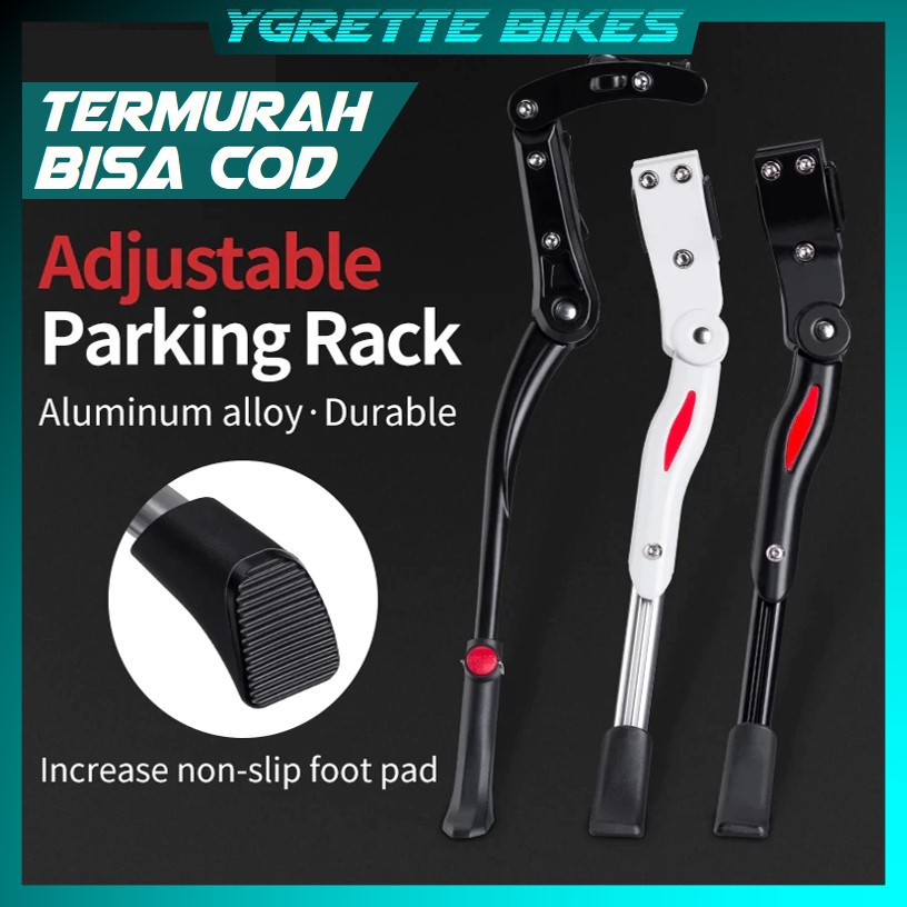 YGRETTE - BICYCLE KICKSTAND Standar jagang Parkir Samping Sepeda MTB Road Bicycle STAND