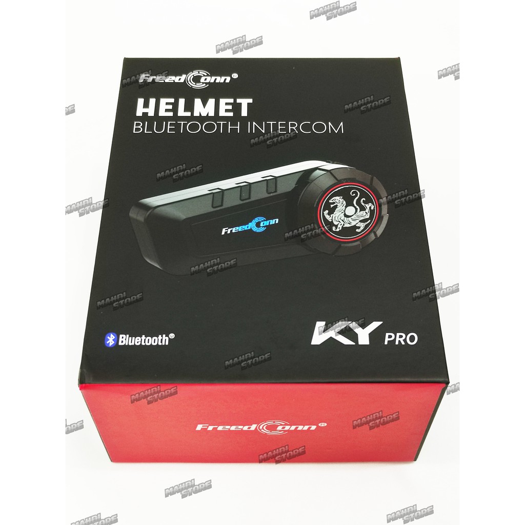 Bluetooth Intercom Helm Freedconn KY-PRO KYPRO Universal Helm Not Sena TMAX S TREX Parani Ejeas