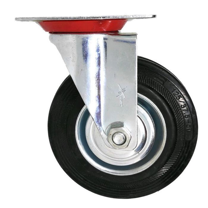 Roda Trolley Karet 4 inch - Roda Troli Hidup