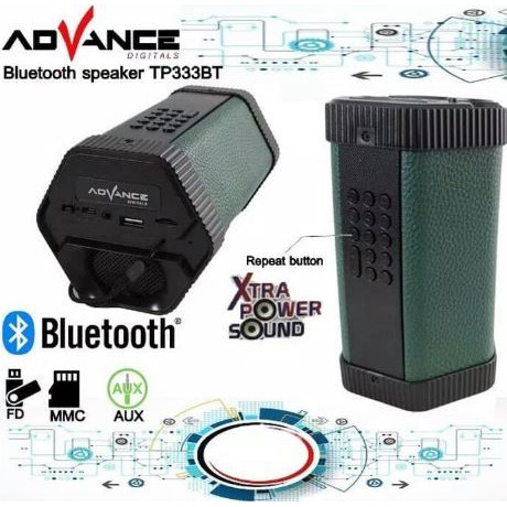 SPEAKER PORTABLE ADVANCE TP333 (Random)