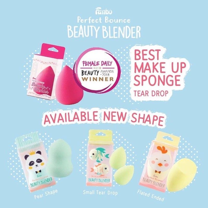 Fanbo Beauty Blender | Sponge | Spons Foundation | Alas bedak