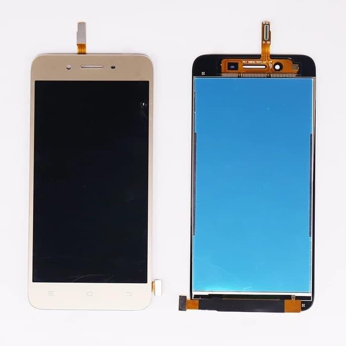 Layar LCD TS Touchscreen Fullset VIVO Y53 BLACK GOLD WHITE