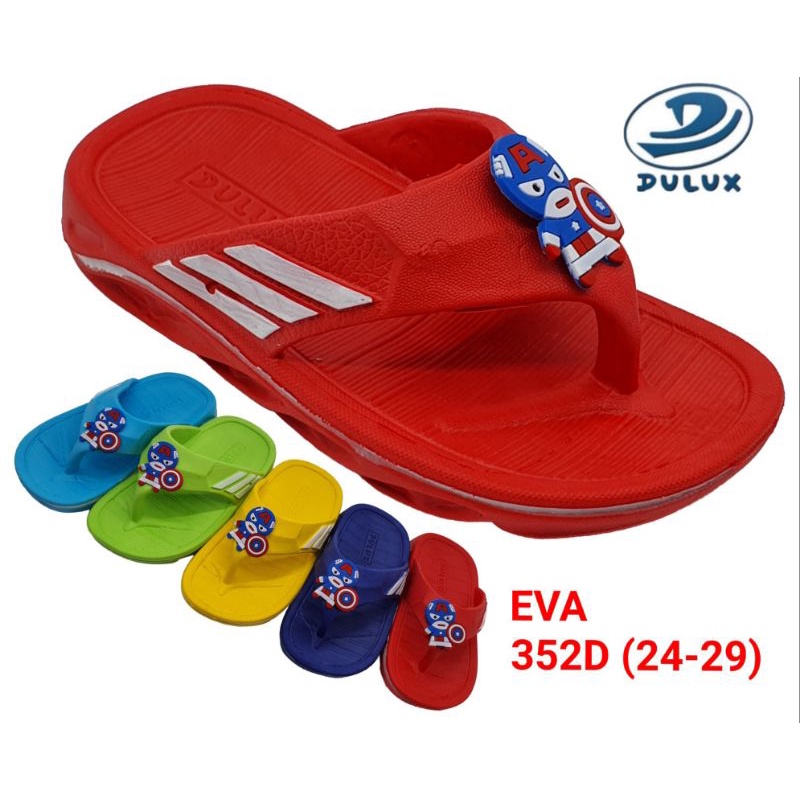 sandal jepit anak, 352D uk 24-29 SANDAL DULUX