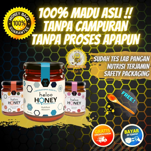 

Madu Ternak Lebah Asli Murni Nutrisi Standar SNI Nektar Kaliandra Multiflora dan Ceiba Pentandra