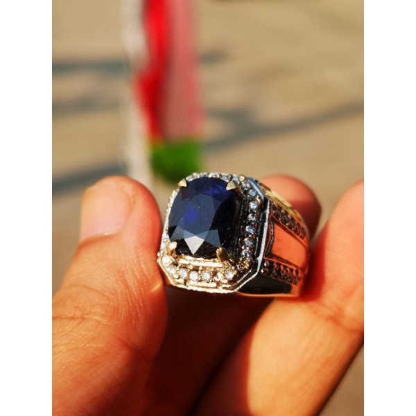 Batu cincin natural tanzanite HQ