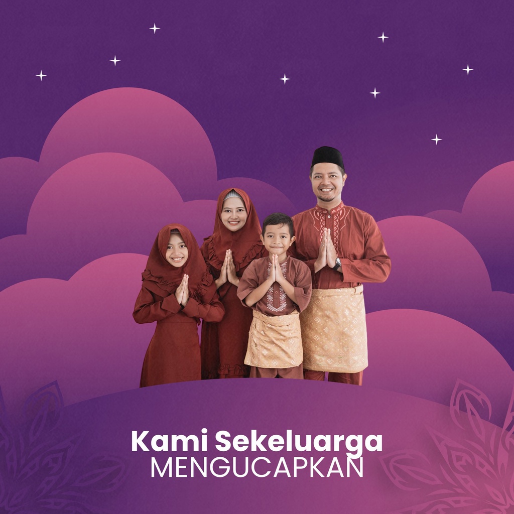 Video Ucapan Puasa dan Lebaran Idul Fitri 2022 1443H Tipe C-1