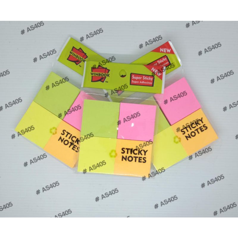 

Sticky Notes Kotak 4 Warna