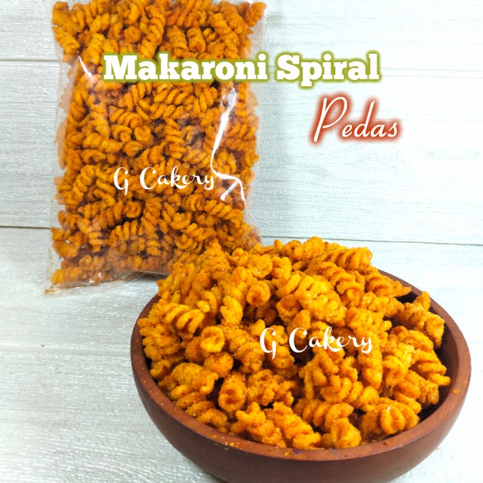 

504Oekho Makaroni Spiral Pedas & Asin Terlaris - Asin 250Gr 6J477iyfi