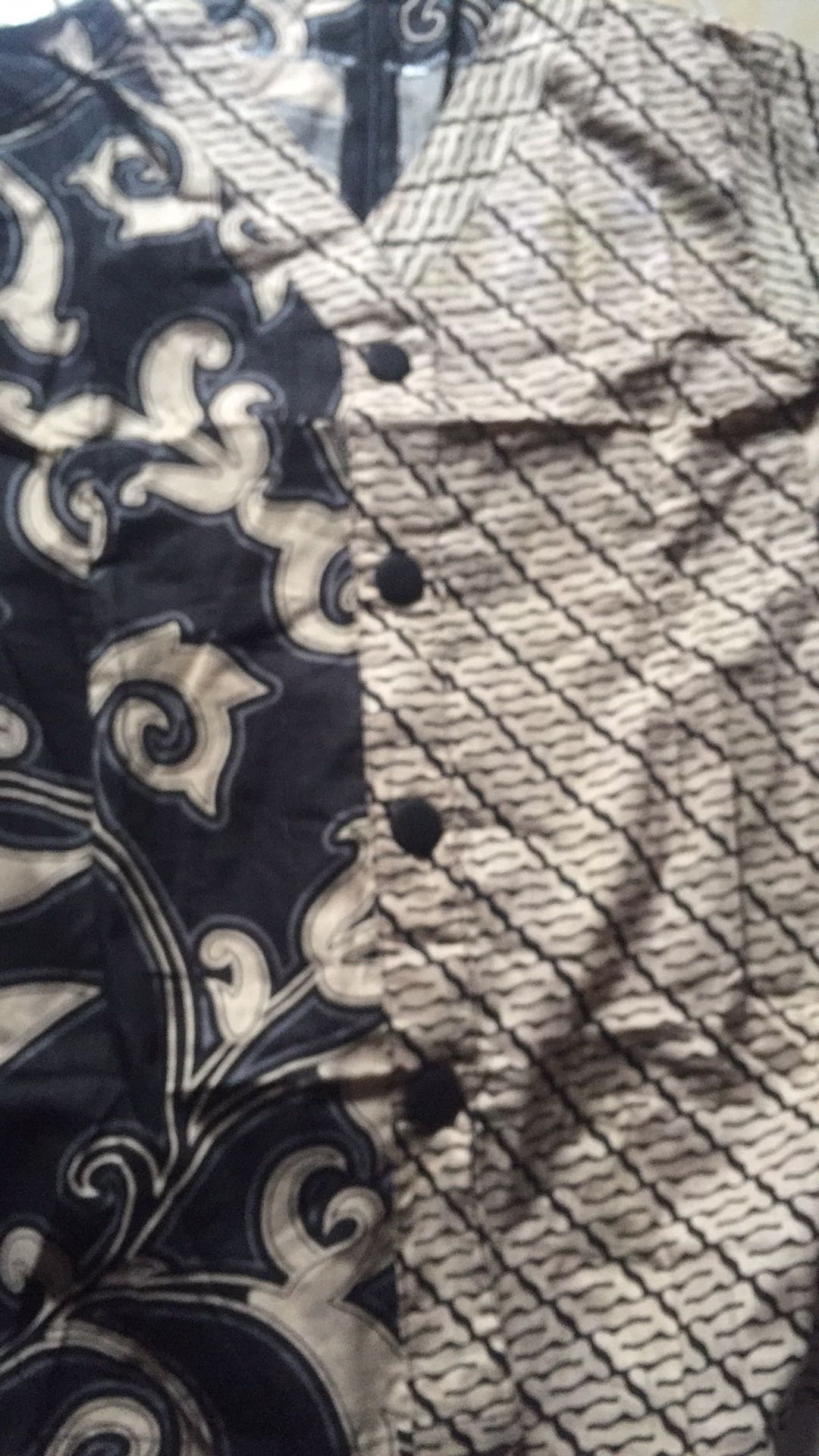 Batik Wanita Asj Sa Hrb026 Kenongo Kemeja Tosca Pendek