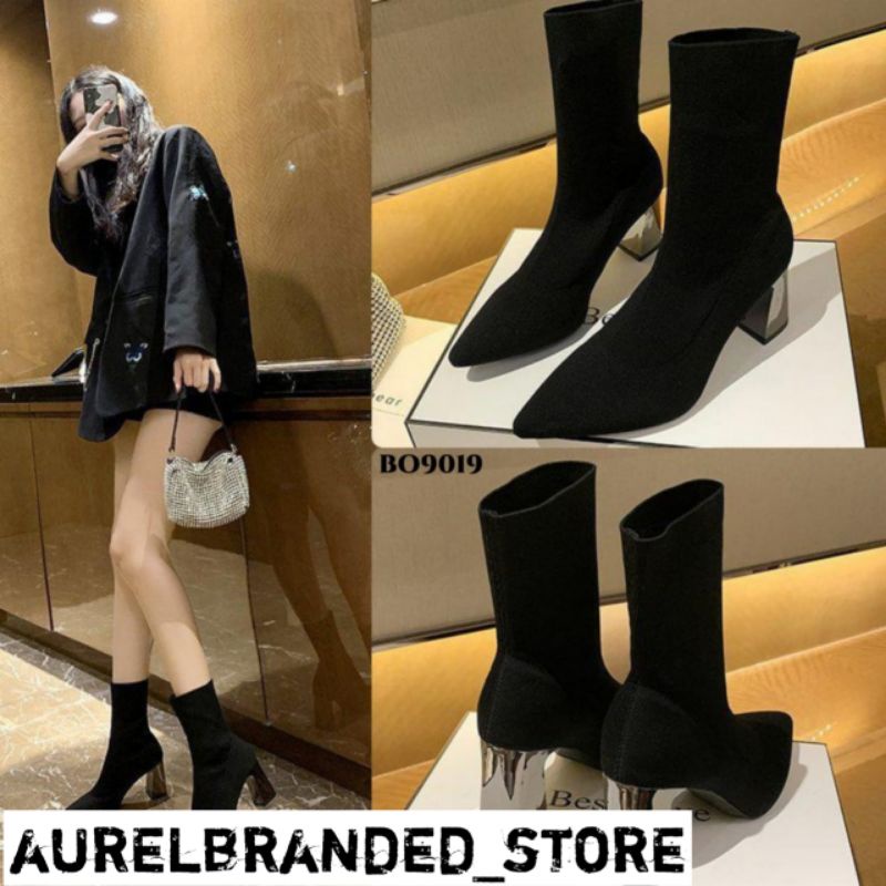 SEPATU BOOTS WANITA BRANDED IMPOR KOREA