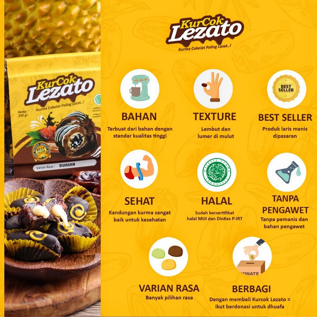 

Kurcok Lezato by Lezato Cokelat Durian