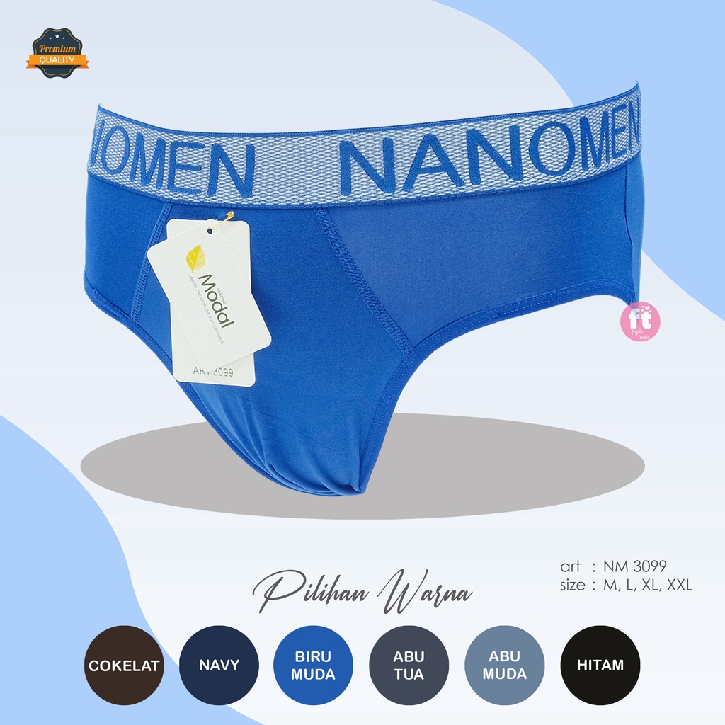 NANOMEN | Celana Dalam Pria Segi3 / art NM 3099