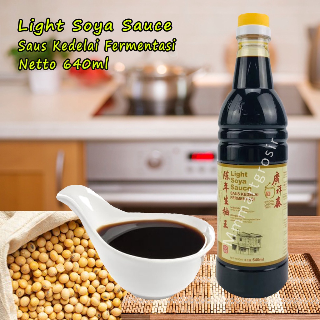 Light Soya Sauce / Saus Kedelai Fermentasi / 640ml