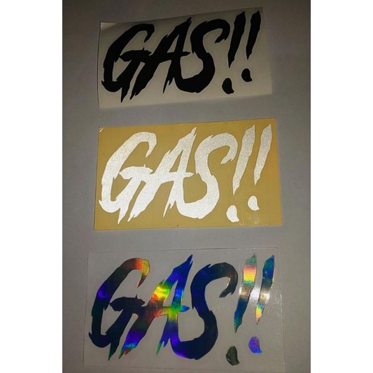 stiker herex cutting GAS!! sticker GAS sticker Herex sticker VIRAL