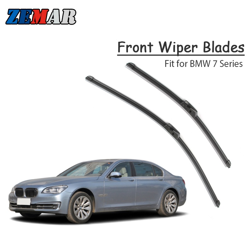 Blade Wiper Kaca Depan Mobil Untuk BMW F01 F02 E66 E67 F04 E65 G11 E68 F03 G12 730i 740i 745i 750i 760i 745d 740d