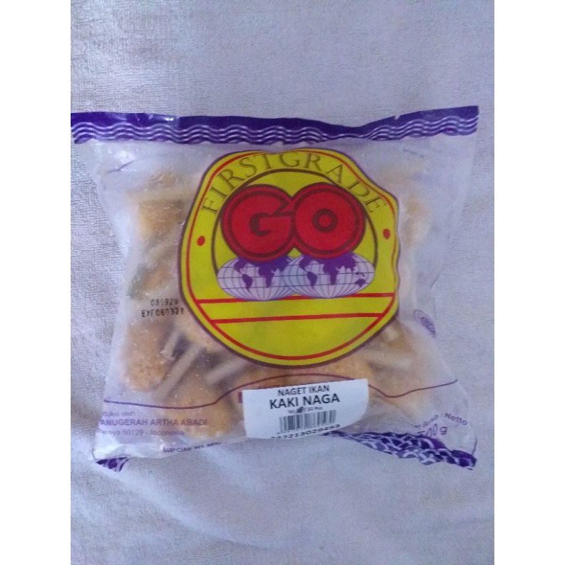 

GO NAGET IKAN KAKI NAGA 500GR