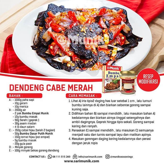 

BUMBU MUNIK EMPAL - 1000GR