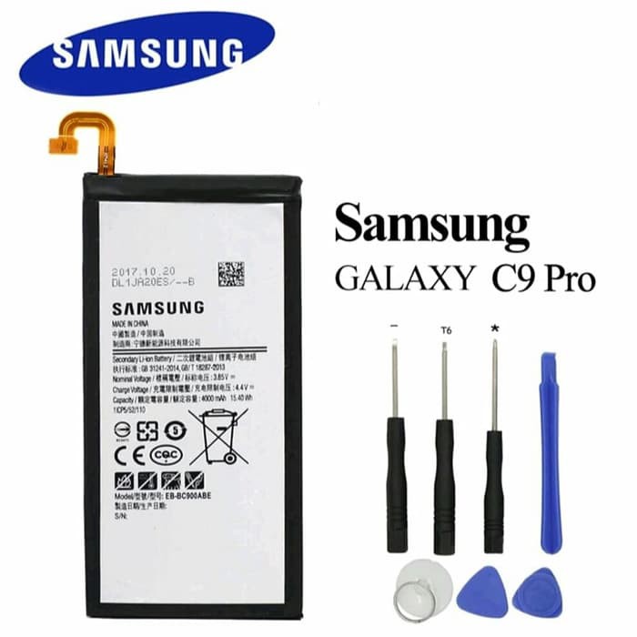 Baterai Battery Original SAMSUNG Galaxy C9 Pro BC950ABE , EB-BC900ABE