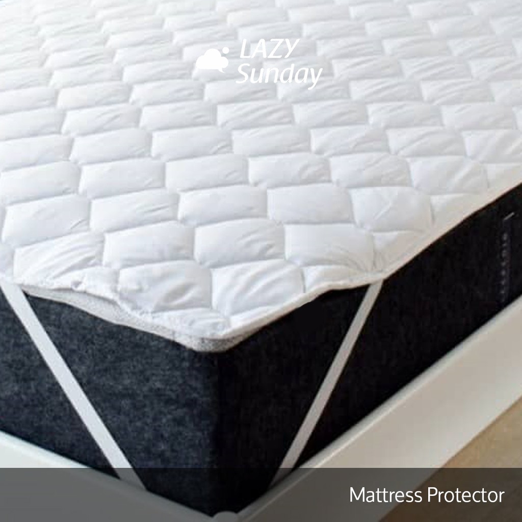 Pelindung Matras Kasur / Mattress Protector / Mattress Topper Microfiber Goose Feel - LAZY Sunday