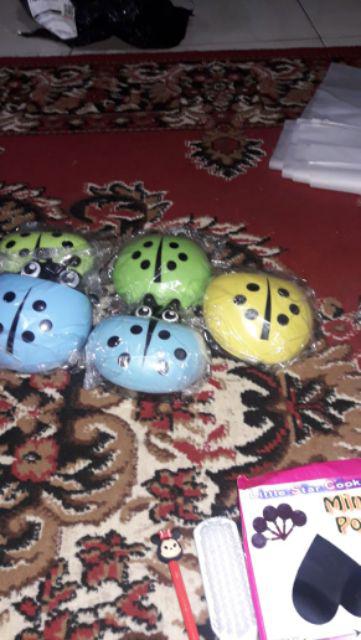(stok Ready) Tempat Sabun Mandi Batang Lady Bug
