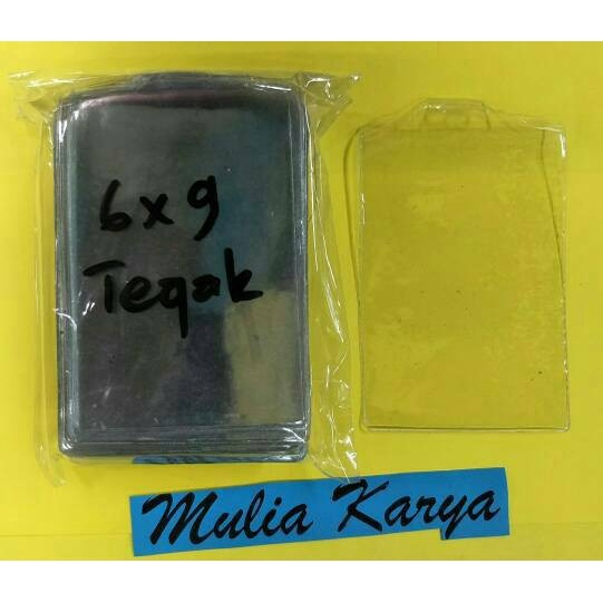 

Segera Miliki Plastik Name Tag 6 X 9 Tegak Tebal Standar / Id Card / Pengenal / Mika Hot Sale