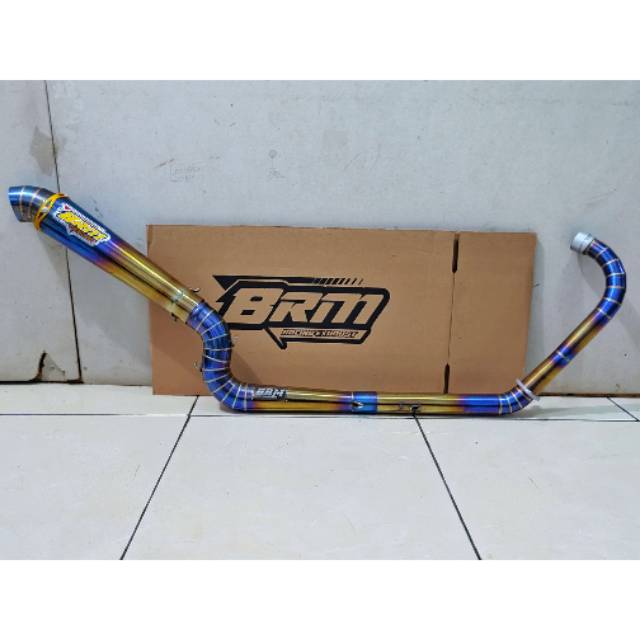 Knalpot racing BRM kanan cobra