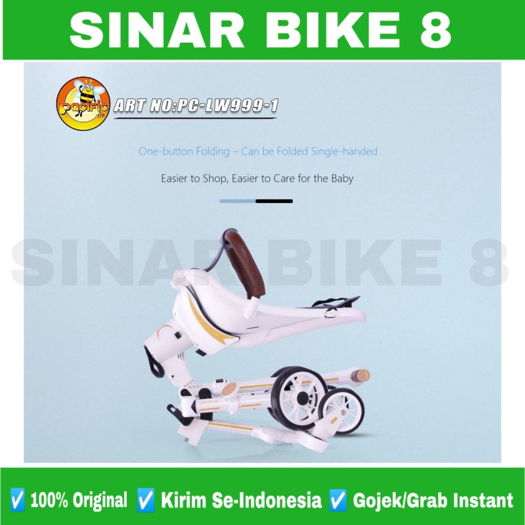 Magic Stoller  Pacific LW 999-1 dan Stroller GENIO MSGB 01 Kursi Bisa di Putar