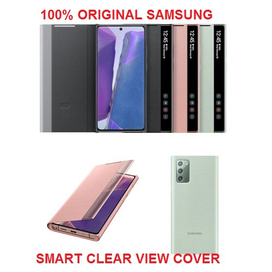 Flip cover Note 20 SAMSUNG Smart Clear View Cover Galaxy Note 20 Original100%