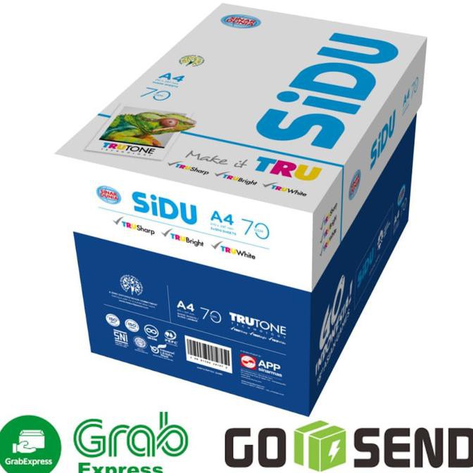 

Kertas HVS A4 70gr Sinar Dunia 1 DUS / 70 gsm / SIDU KHUSUS GOSEND