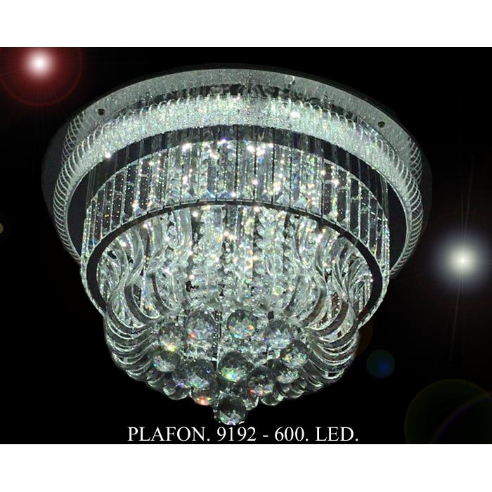 Lampu plafon led kristal / lampu hias / lampu kristal 9192