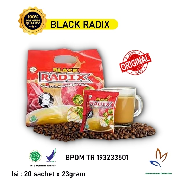 

Kopi Black Radix Tuan Haji Ismail Bin Ahmad Isi 20 sachet