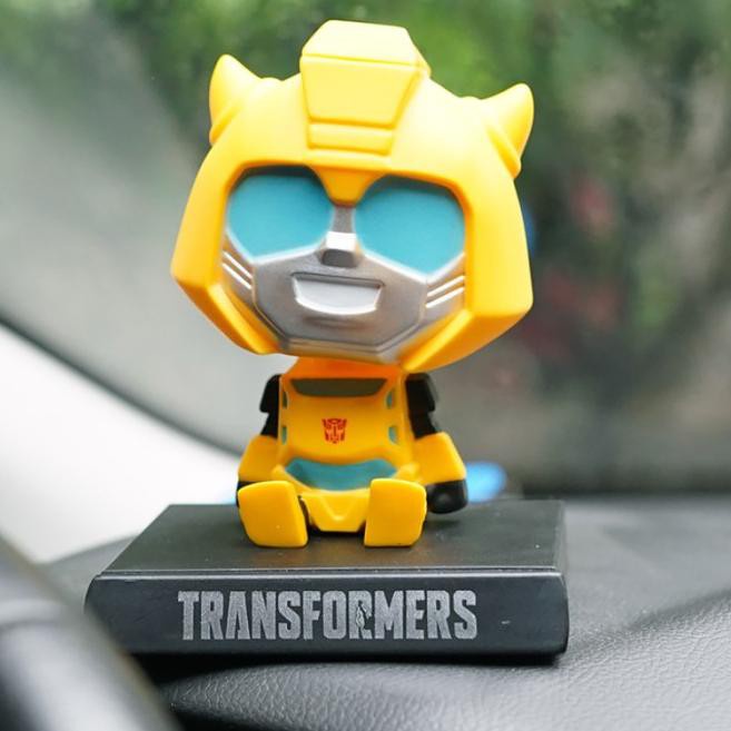 Pajangan Dashboard Mobil Transformers G1 / Bobble Head &amp; Phone Holder