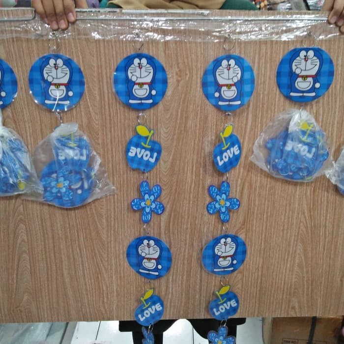 tirai plastik karakter Doraemon - PT1947