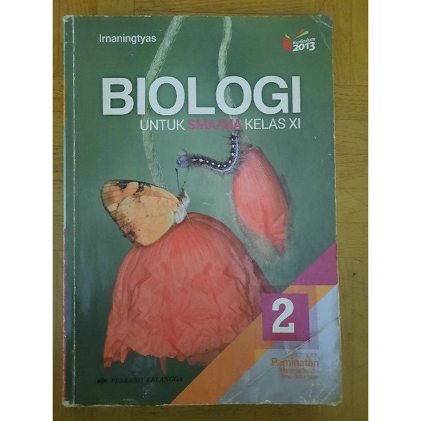 

Buku Biologi Kelas XI (11 SMA) penerbit Erlangga Kurtilas (Kurikulum 2013)