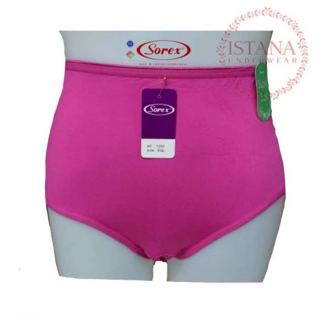 CD SOREX MAXI 1250 / celana dalam super soft tinggi menutup pusar / cd murah sorex istana underwear