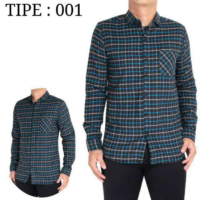 KEMEJA PRIA FLANEL PANJANG SLIMFIT KEMEJA ANAK MUDA KEMEJA DISTRO MURAH CASUAL/FORMAL