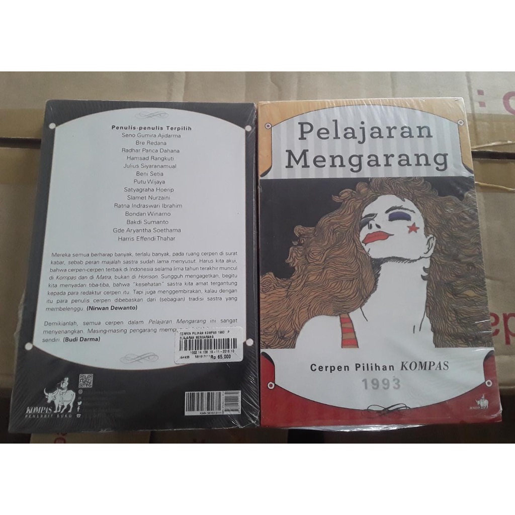 Cerpen Pilihan Kompas 1993 – Pelajaran Mengarang