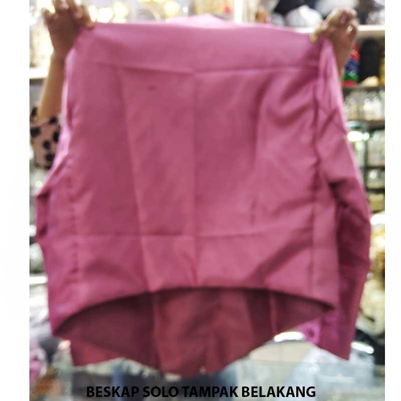 Beskap Solo Pink