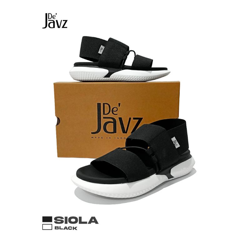 DE JAVZ SIOLA Sandal / Sandal Siola De'Javz / Sandal Wedges / Wedges Karet Premium