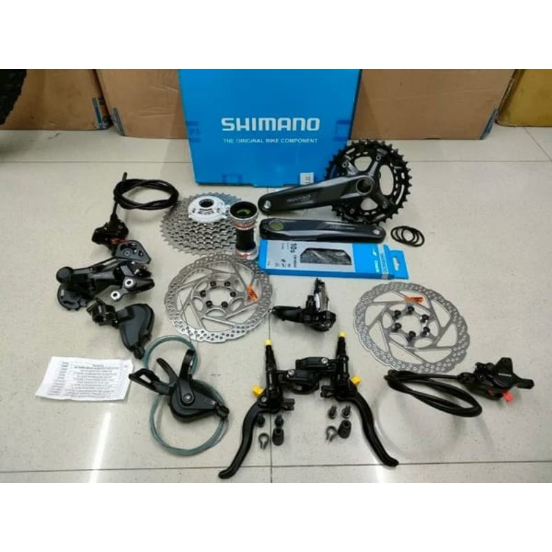 Grupset Shimano deore M4100