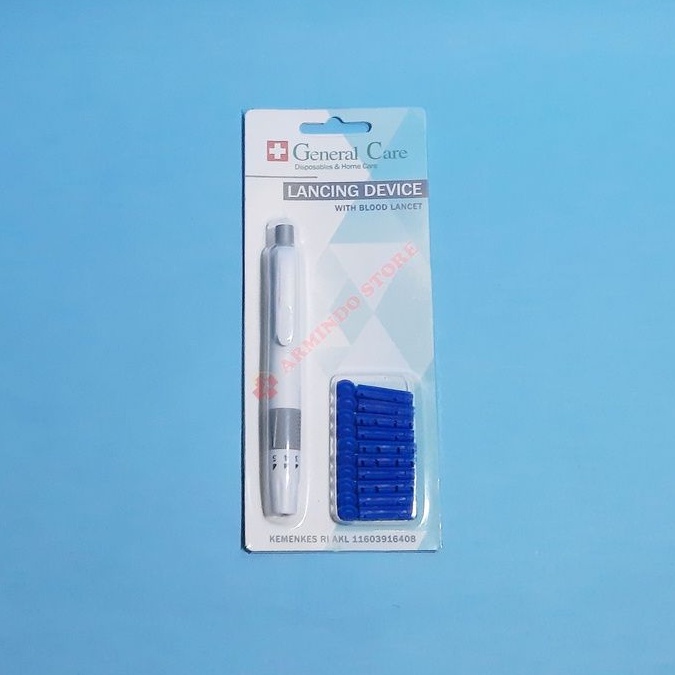 Lancing Device | Pen Lancet | Alat Ambil Sample Darah Bekam