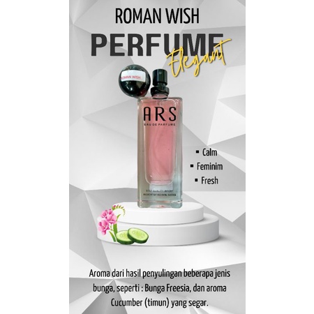 PARFUM WANITA ROMAN WISH ORIGINAL | ARS PARFUME 35