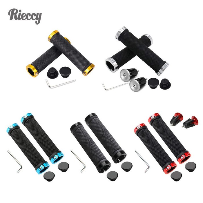 

[Ac] 2pcs Grip Stang Sepeda Bmx Mtb Anti Slip Dengan Kunci Pas