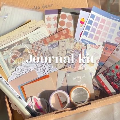 

Trxd2D7p--Journal Kit Vintage / Bullet Journal Bujo Scrapbook 100+