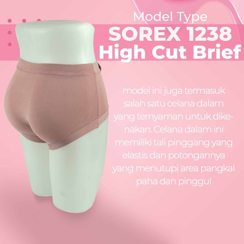 Cd Celana Dalam Wanita Sorex 1238 Pakaian Dalam Wanita Kancut Wanita Undies Underwear Wanita Sorex