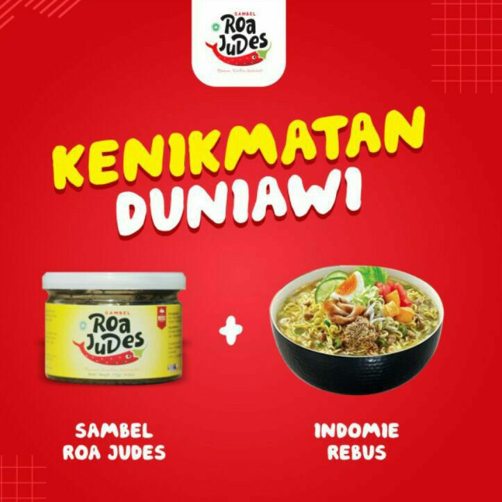 

Sambel Roa Judes ( Paket Isi 5 Jar )