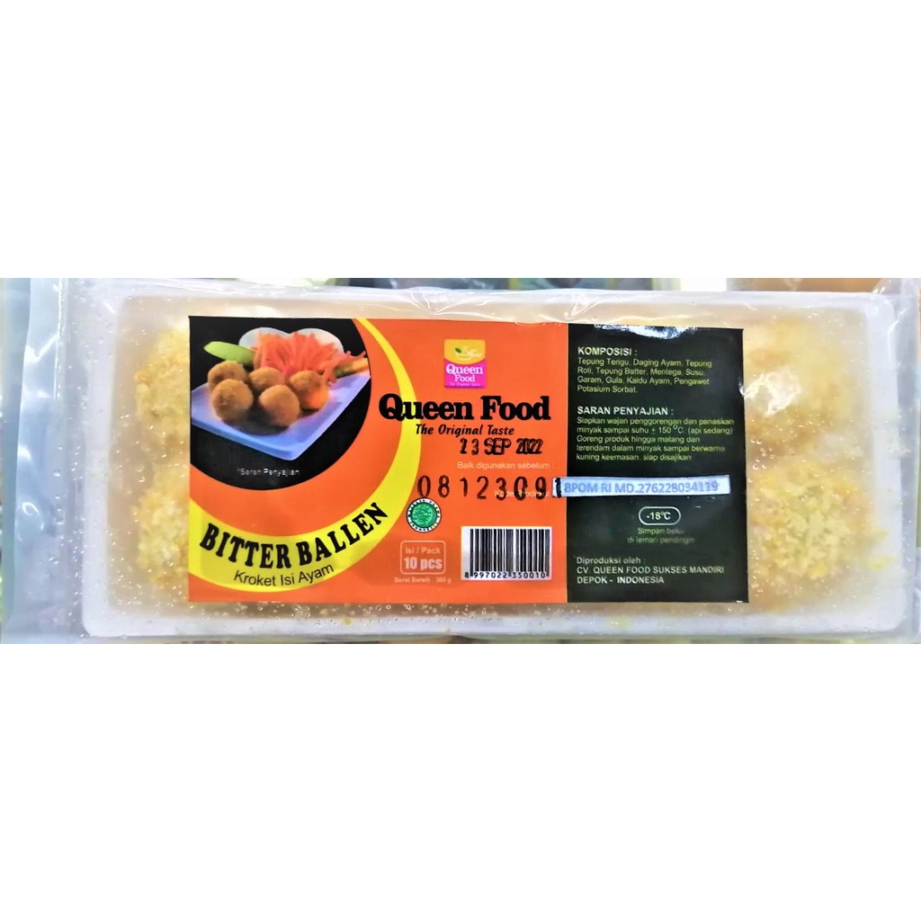 

Queen Food Bitter Ballen 300gr
