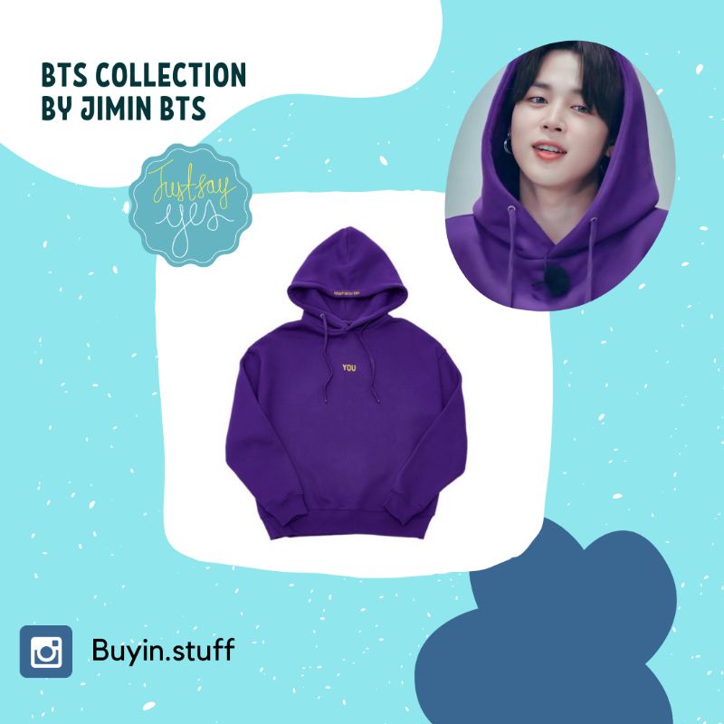 JIMIN BTS COLLECTION HOODIE YOU NEVER WALK ALONE