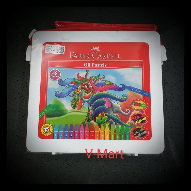

Crayon / Oil Pastel Hexagonal Faber Castell 48 Warna Terlengkap