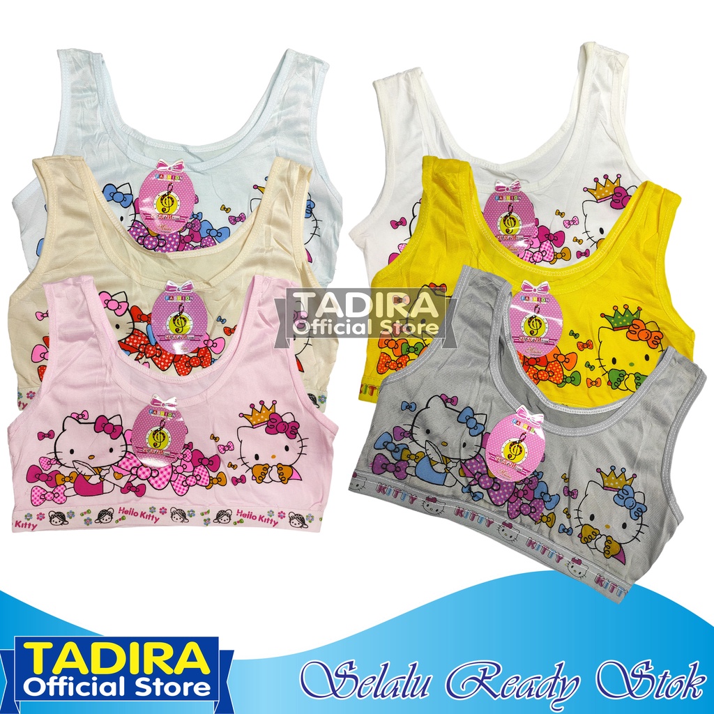 TADIRA 4 Pcs MINISET Anak SD SMP Remaja ABG Gadis Mini Set Motif Gambar